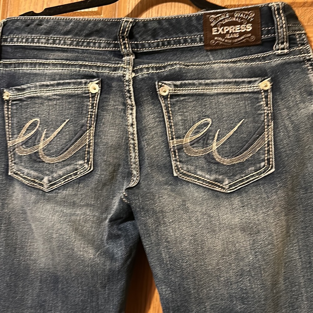 Express 6 Barely Boot Jean - image 6